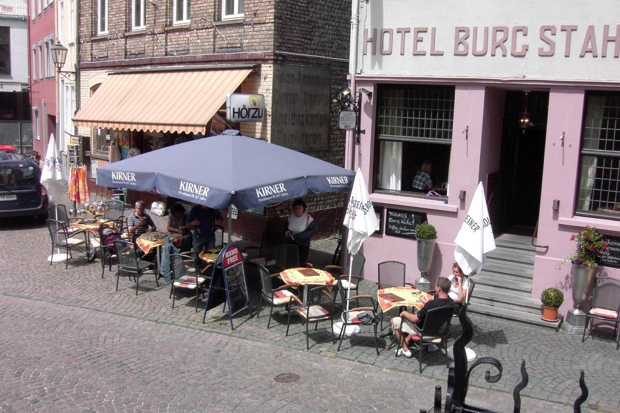 Hotel-Cafe-Burg Stahleck Bacharach Kültér fotó